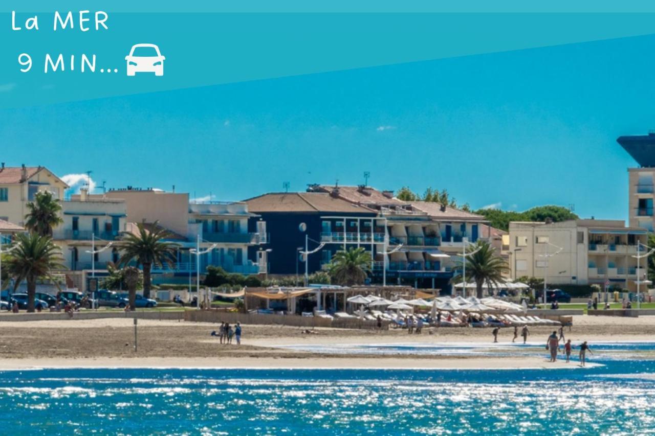 Ferienwohnung Le Flamant Rose - Cosykaz Aigues-Mortes Exterior foto